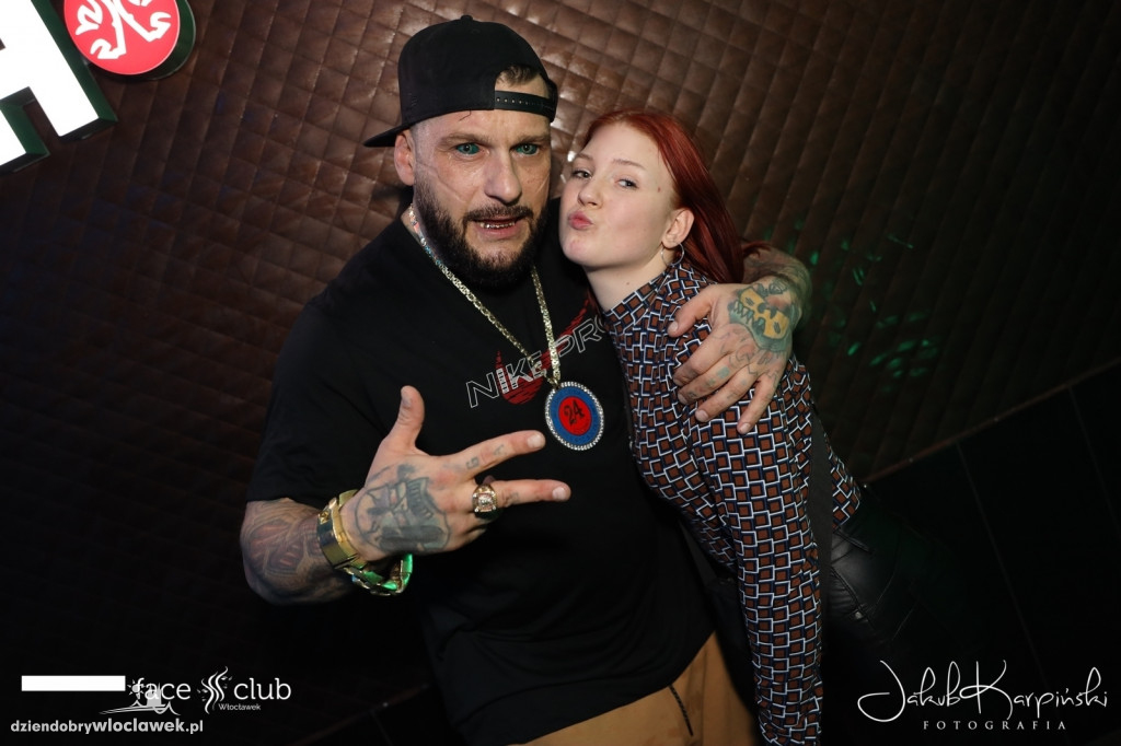 Popek w Face Club Włocławek