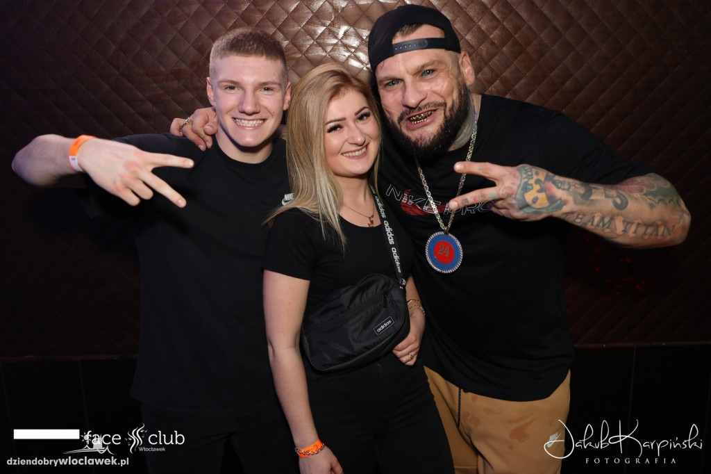 Popek w Face Club Włocławek