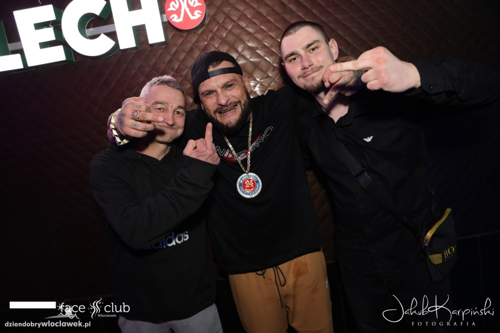 Popek w Face Club Włocławek