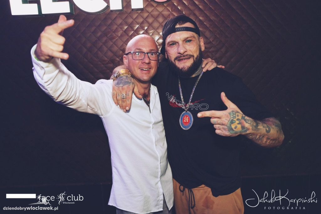 Popek w Face Club Włocławek