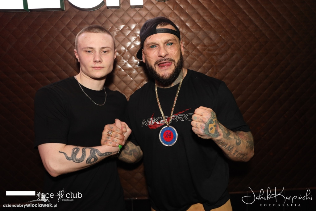 Popek w Face Club Włocławek