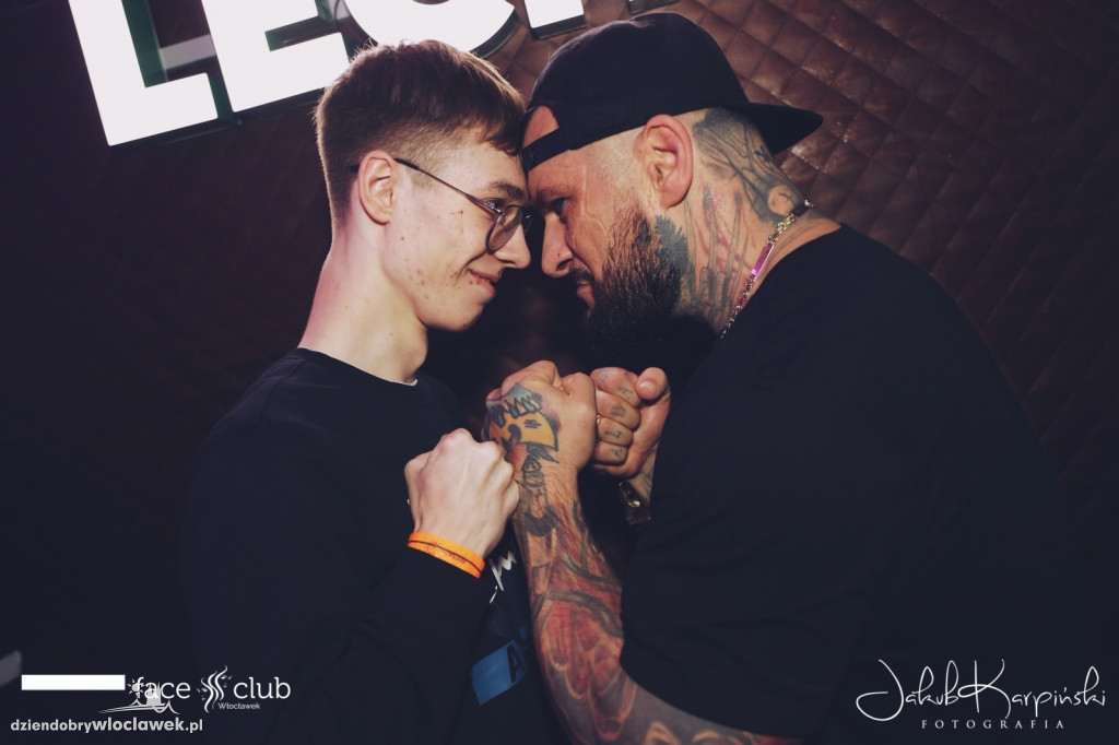 Popek w Face Club Włocławek