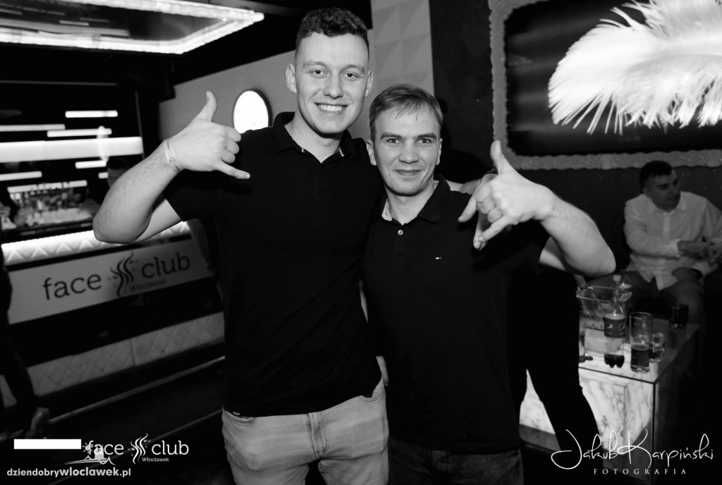 Popek w Face Club Włocławek