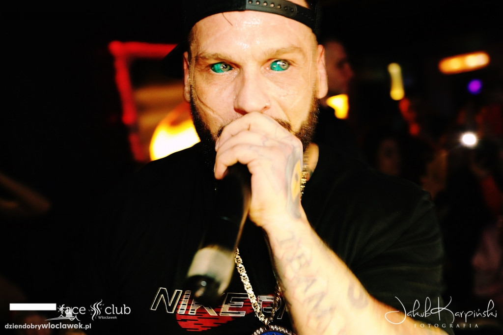 Popek w Face Club Włocławek
