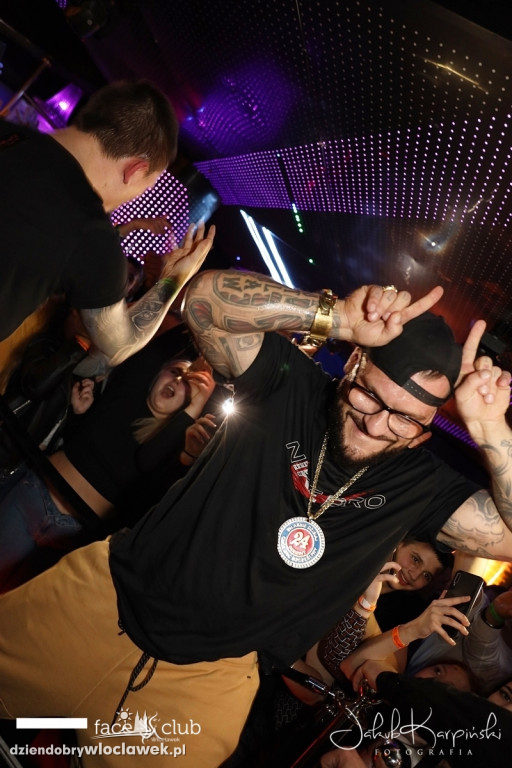 Popek w Face Club Włocławek