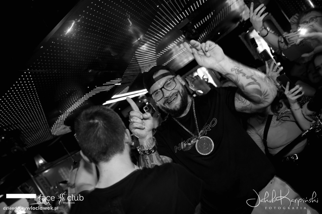 Popek w Face Club Włocławek