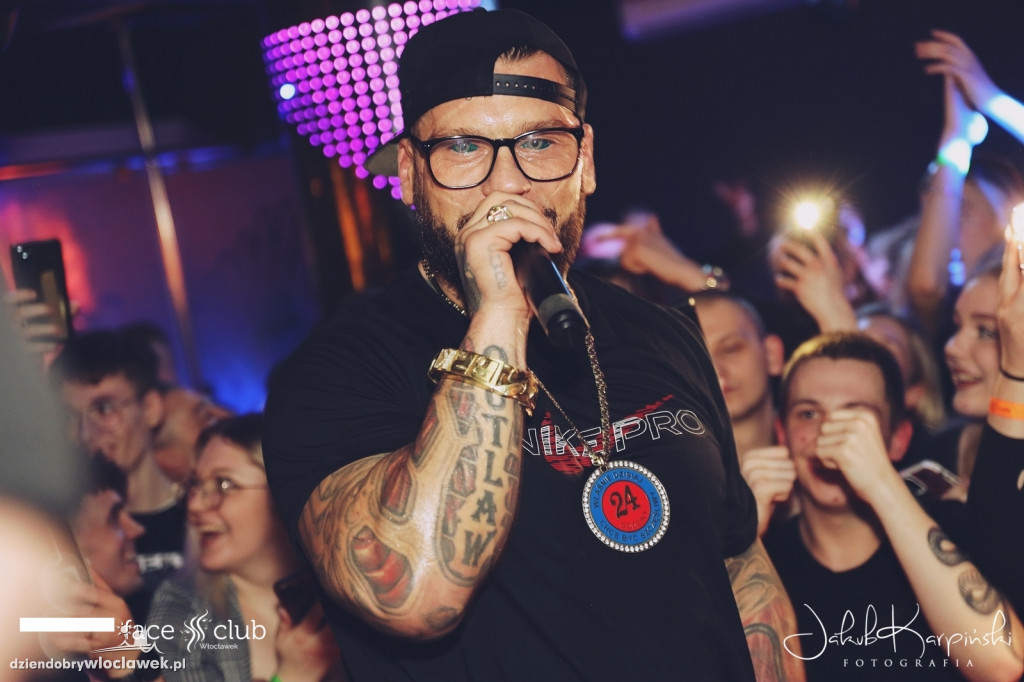 Popek w Face Club Włocławek