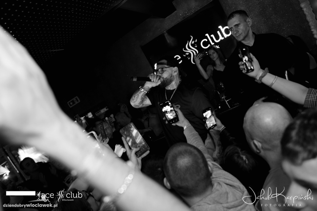 Popek w Face Club Włocławek