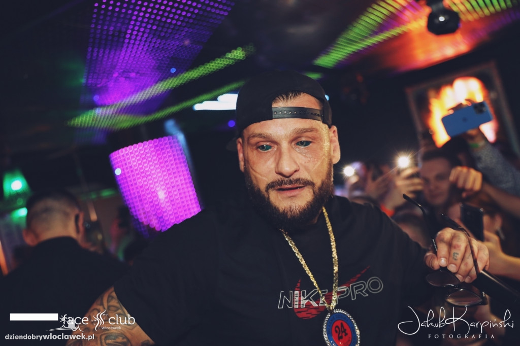 Popek w Face Club Włocławek