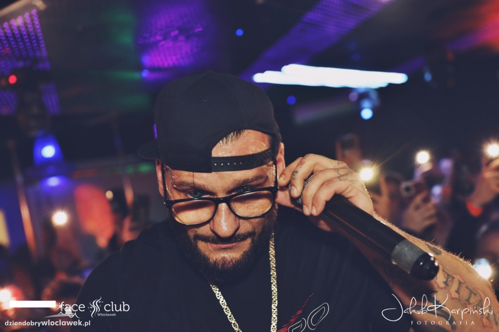Popek w Face Club Włocławek