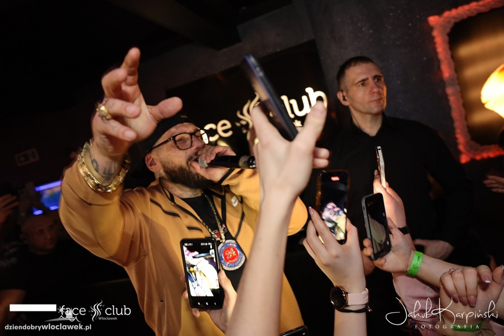 Popek w Face Club Włocławek