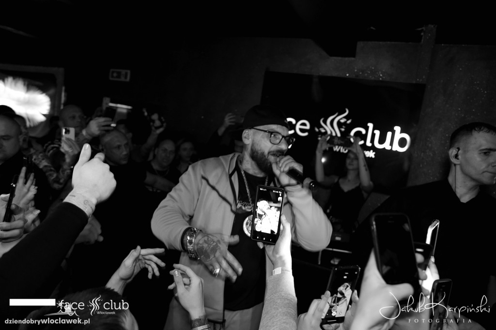 Popek w Face Club Włocławek