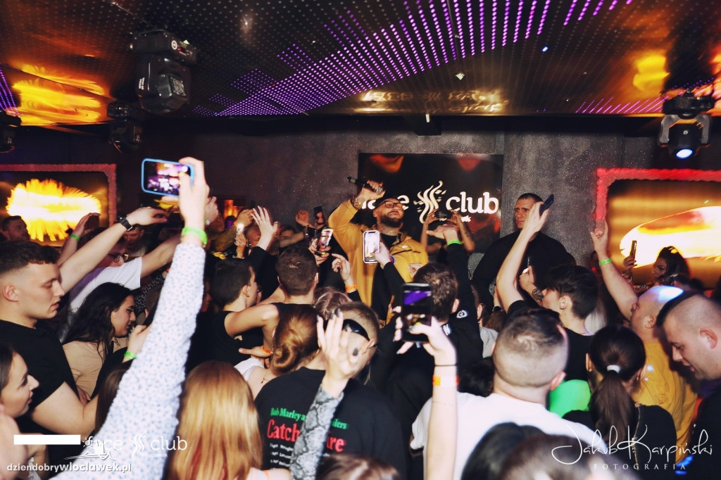 Popek w Face Club Włocławek