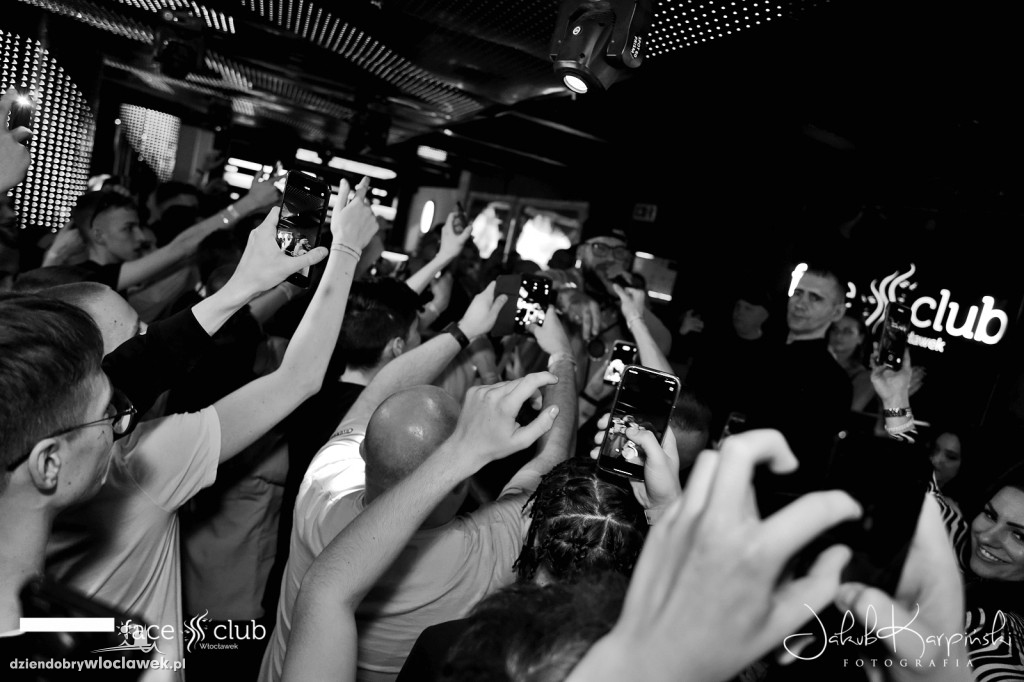 Popek w Face Club Włocławek