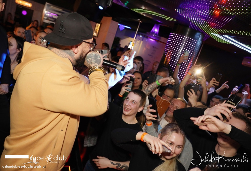 Popek w Face Club Włocławek