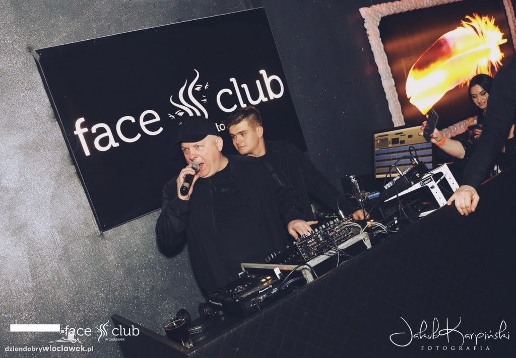 Popek w Face Club Włocławek