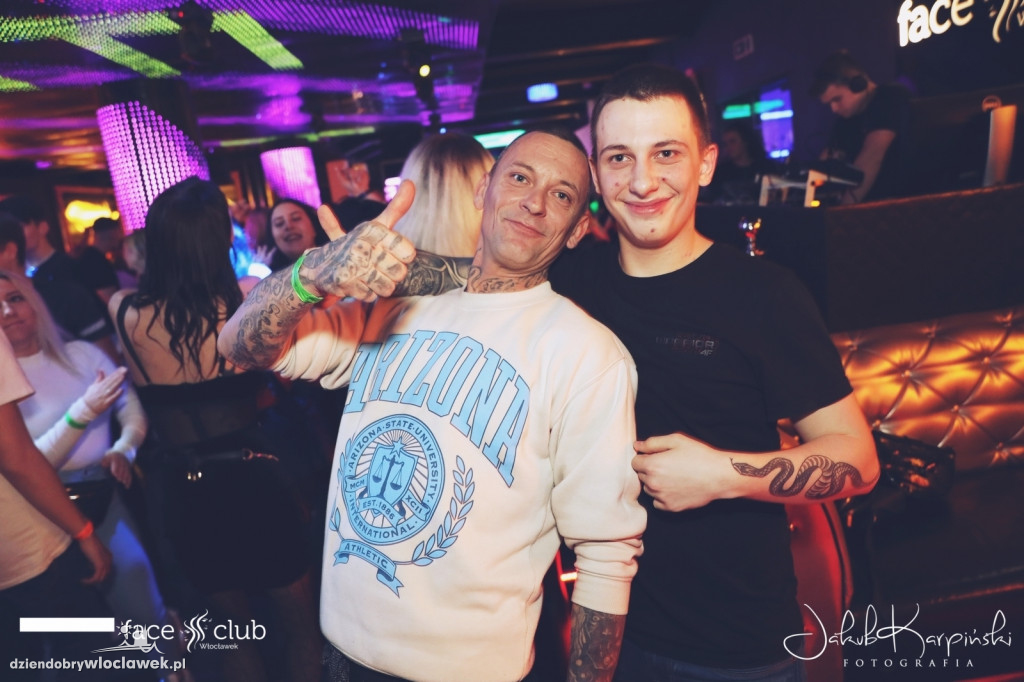 Popek w Face Club Włocławek