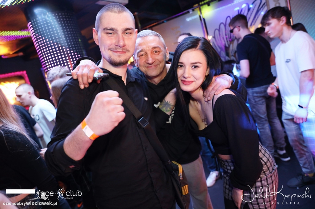 Popek w Face Club Włocławek