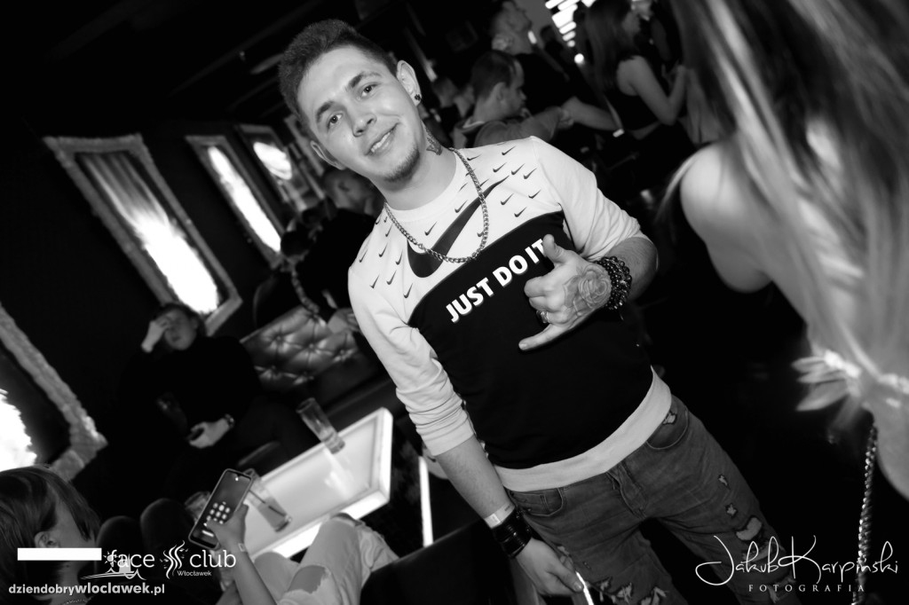 Popek w Face Club Włocławek