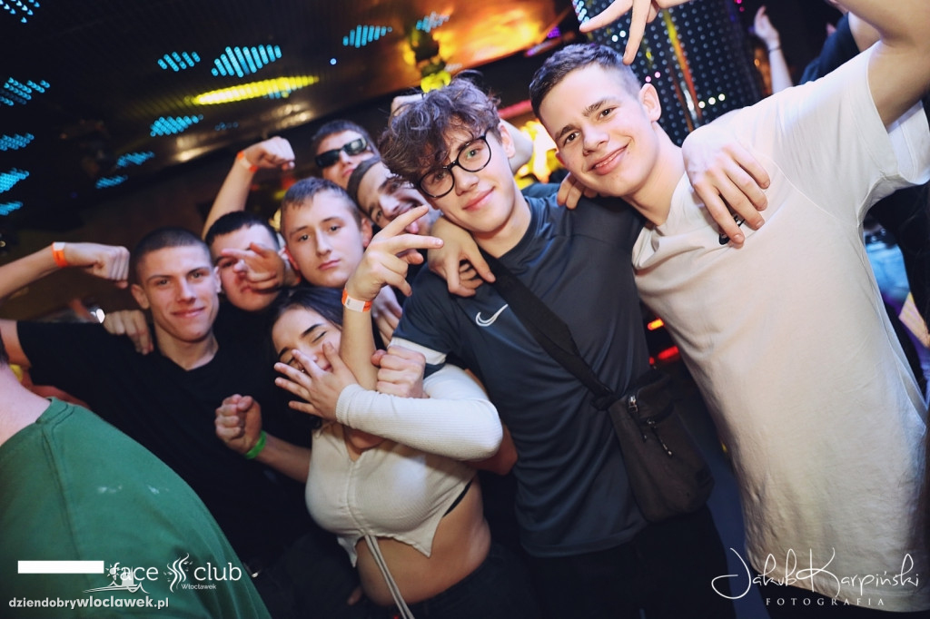 Popek w Face Club Włocławek