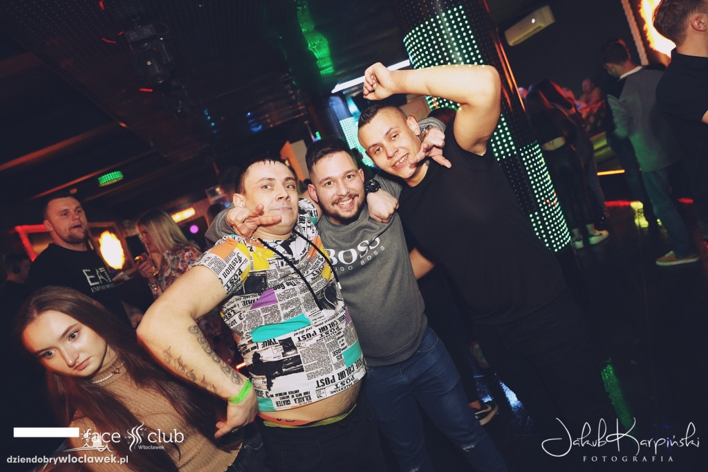Popek w Face Club Włocławek