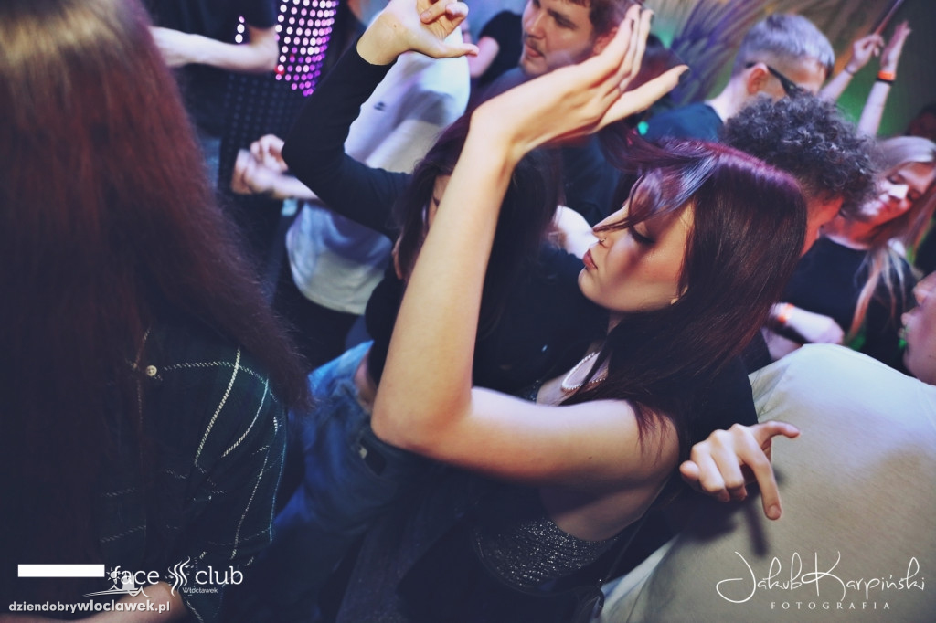Popek w Face Club Włocławek