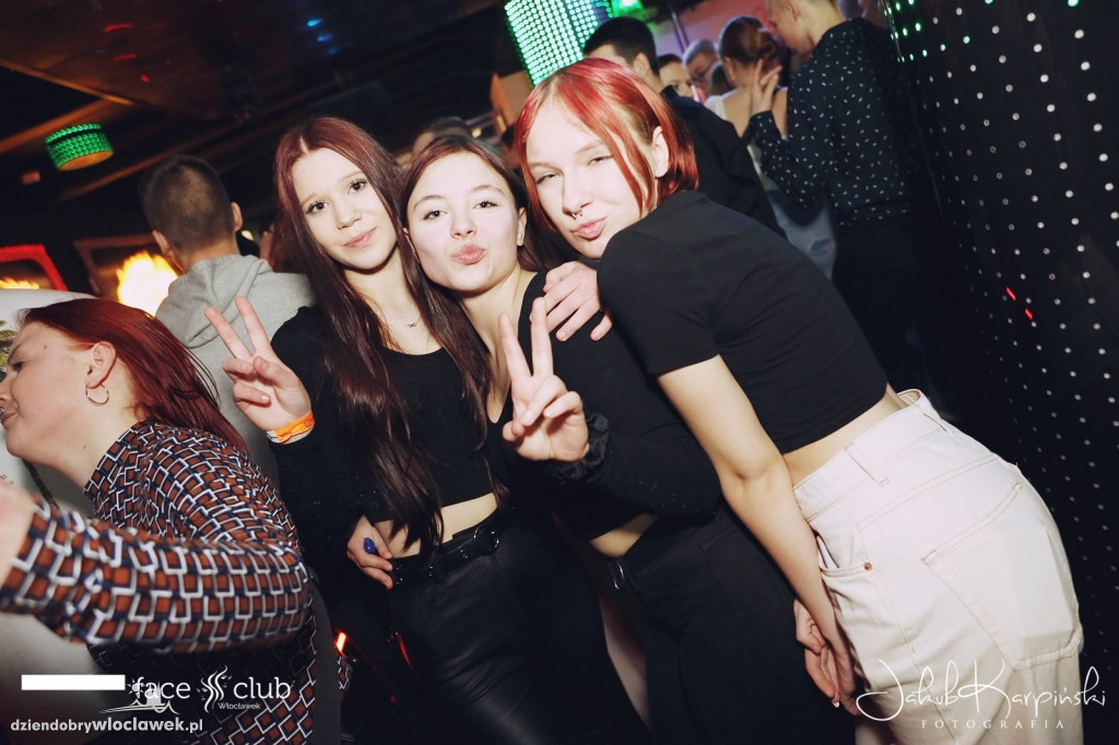 Popek w Face Club Włocławek