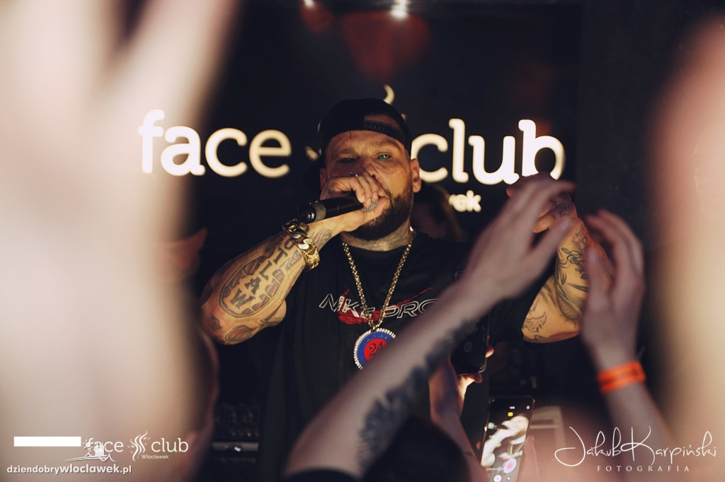 Popek w Face Club Włocławek