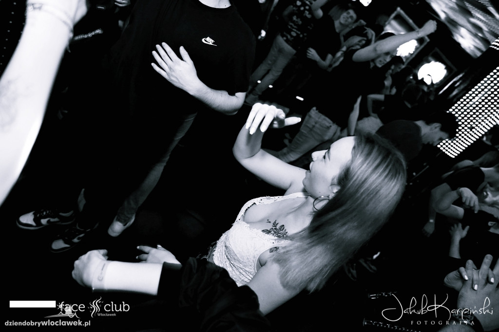 Popek w Face Club Włocławek