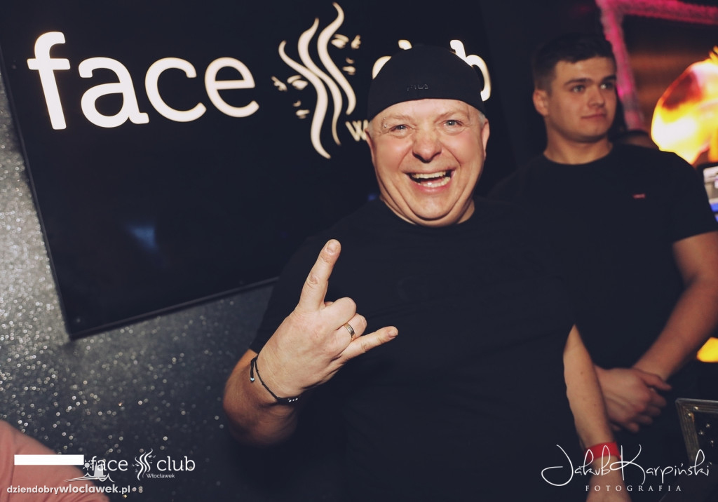 Popek w Face Club Włocławek