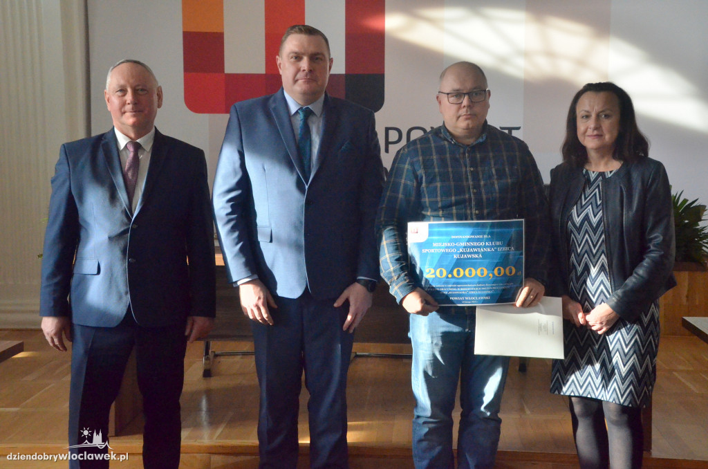 Kluby sportowe z dotacjami z budżetu powiatu