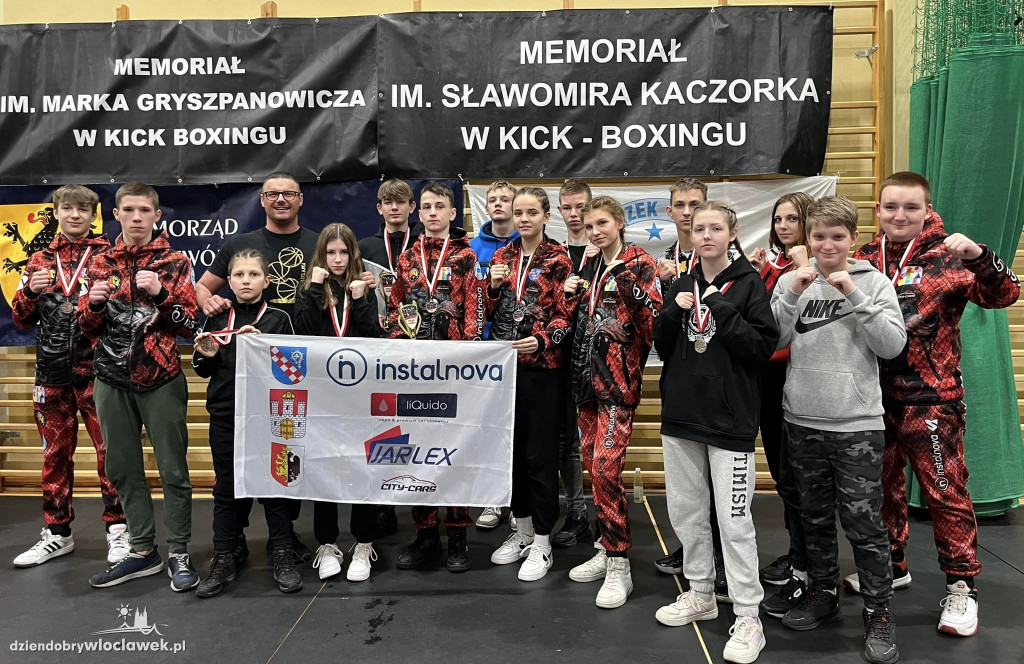 Włocławianie przywieźli worek medali