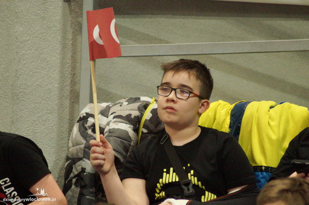Kibice na meczu Anwil vs Gaziantep
