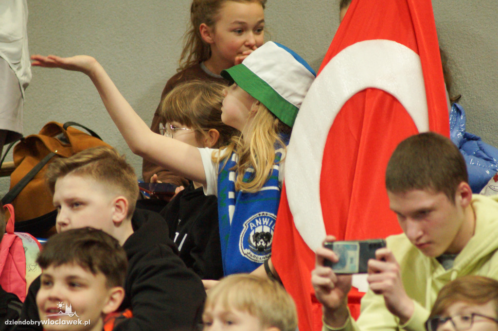 Kibice na meczu Anwil vs Gaziantep
