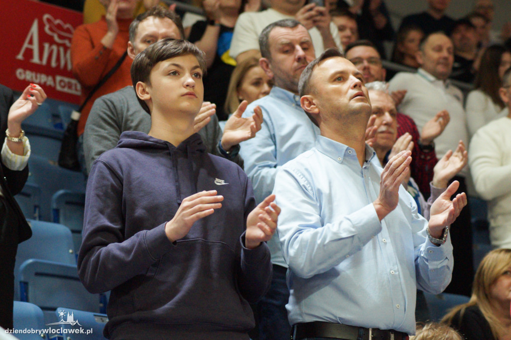 Kibice na meczu Anwil vs Gaziantep