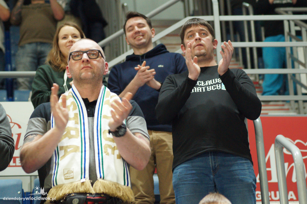 Kibice na meczu Anwil vs Gaziantep