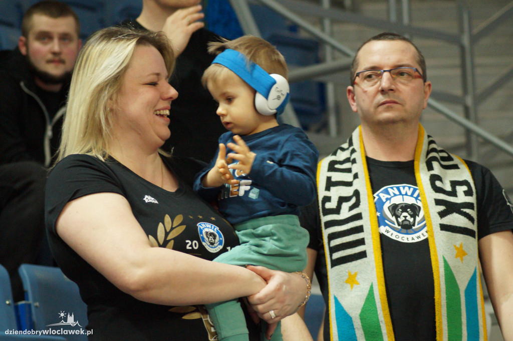 Kibice na meczu Anwil vs Gaziantep
