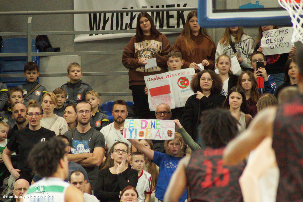 Kibice na meczu Anwil vs Gaziantep