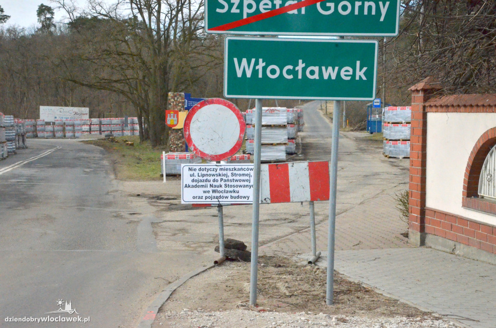 Przebudowa ul. Lipnowskiej w toku