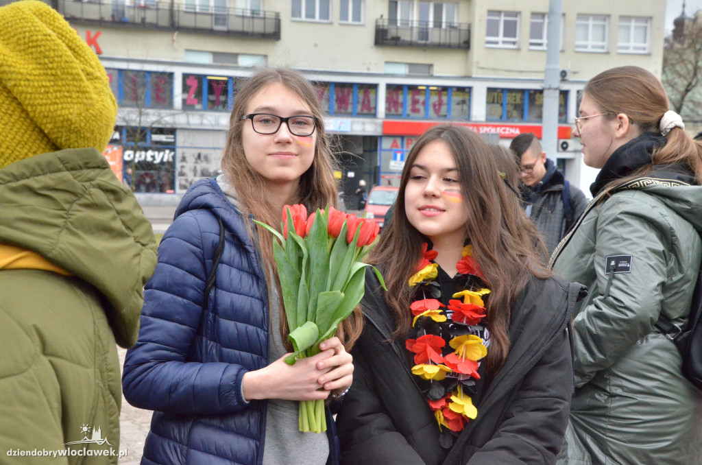 Wiosna na językach - akcja uczniów LZK