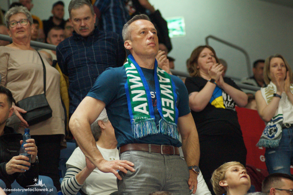 Kibice na meczu Anwil vs MKS