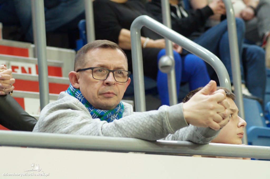 Kibice na meczu anwil vs Karhu