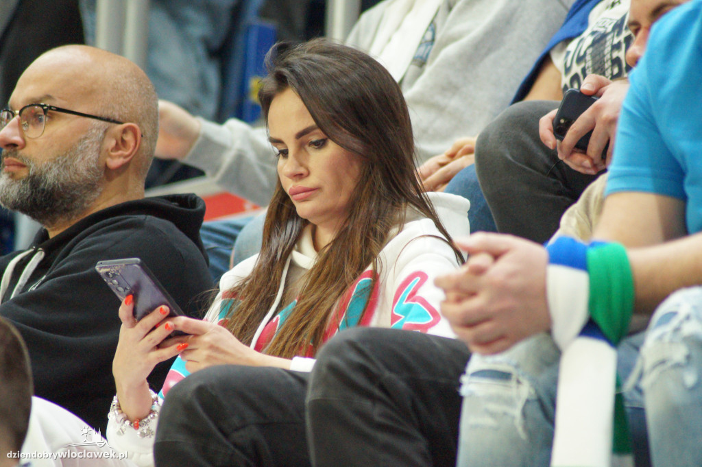 Kibice na meczu anwil vs Karhu