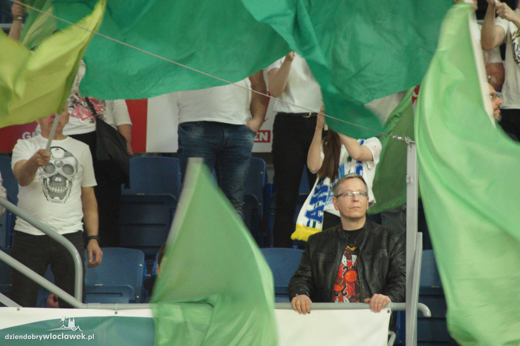 Kibice na meczu anwil vs Karhu