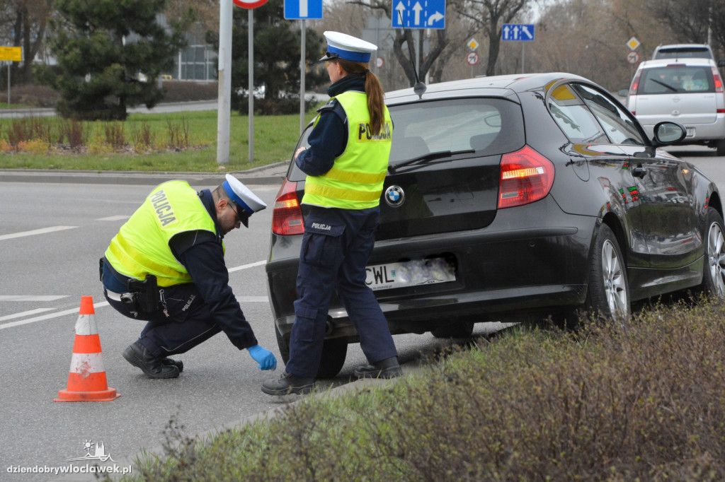 Wypadek? Fiat zderzył się z BMW