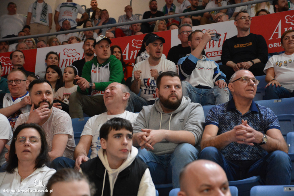 Kibice na meczu Anwil - Astoria