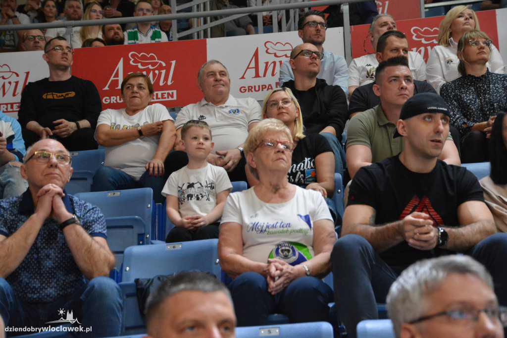 Kibice na meczu Anwil - Astoria