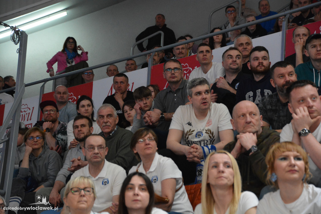 Kibice na meczu Anwil - Astoria