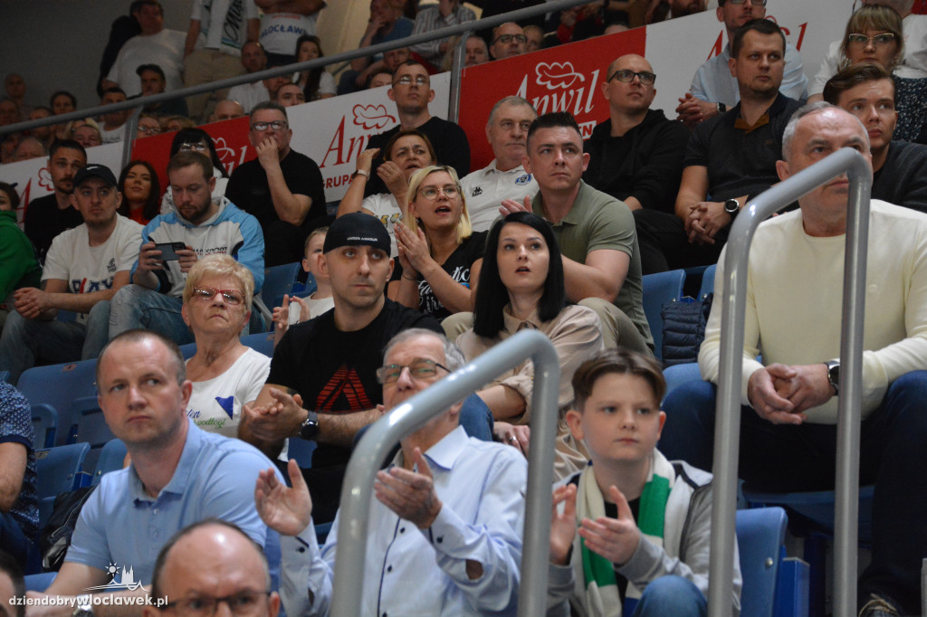 Kibice na meczu Anwil - Astoria