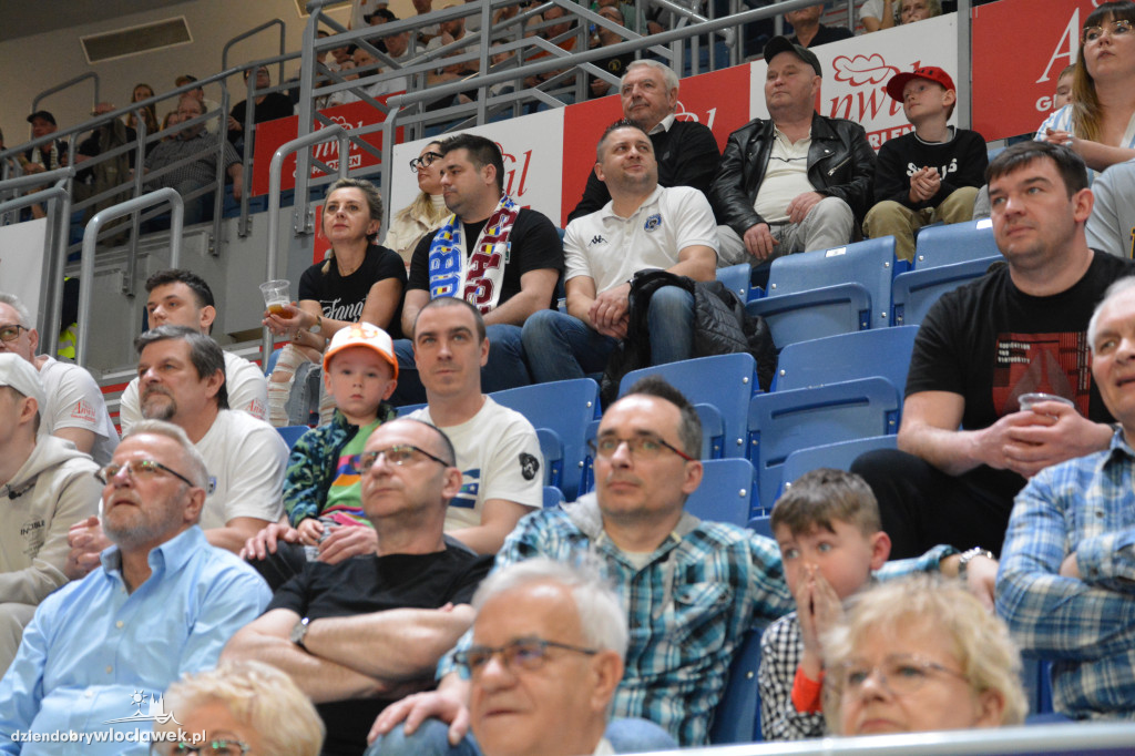 Kibice na meczu Anwil - Astoria